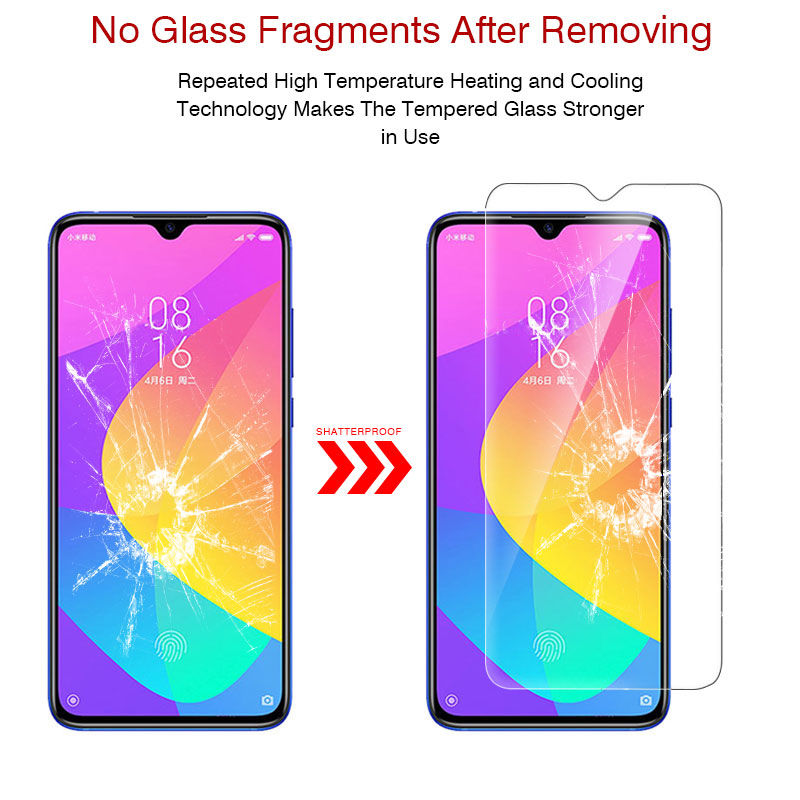 Bakeey-3PCS-High-Definition-Anti-Explosion-Tempered-Glass-Screen-Protector-for-Xiaomi-Mi-9-Lite--Xia-1537601-3